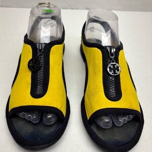 Tory Burch Zip-Front Sandals